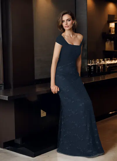 black linen dress Montserrat Mini upscale linen dress designed 37