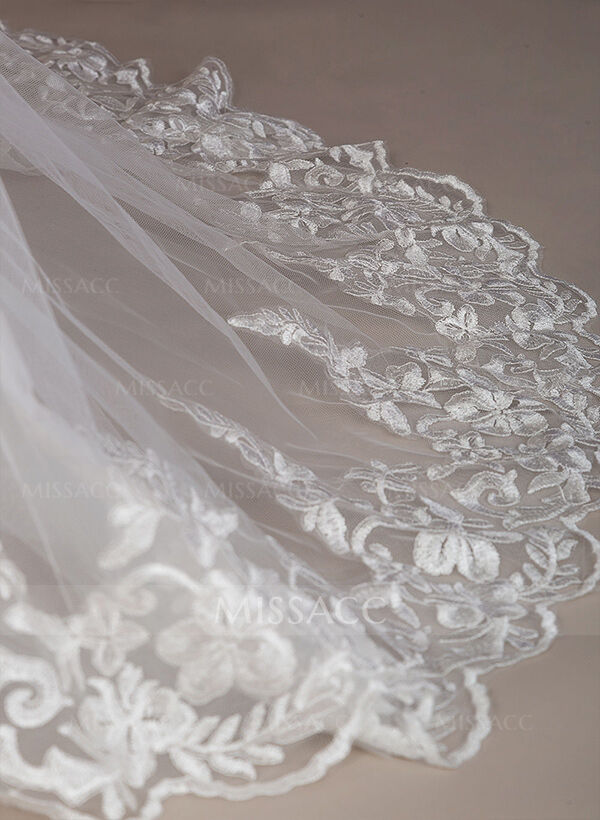 Trumpet/Mermaid Sweetheart Sleeveless Lace Chapel Train Wedding Dresses With Appliques Lace Back Hole