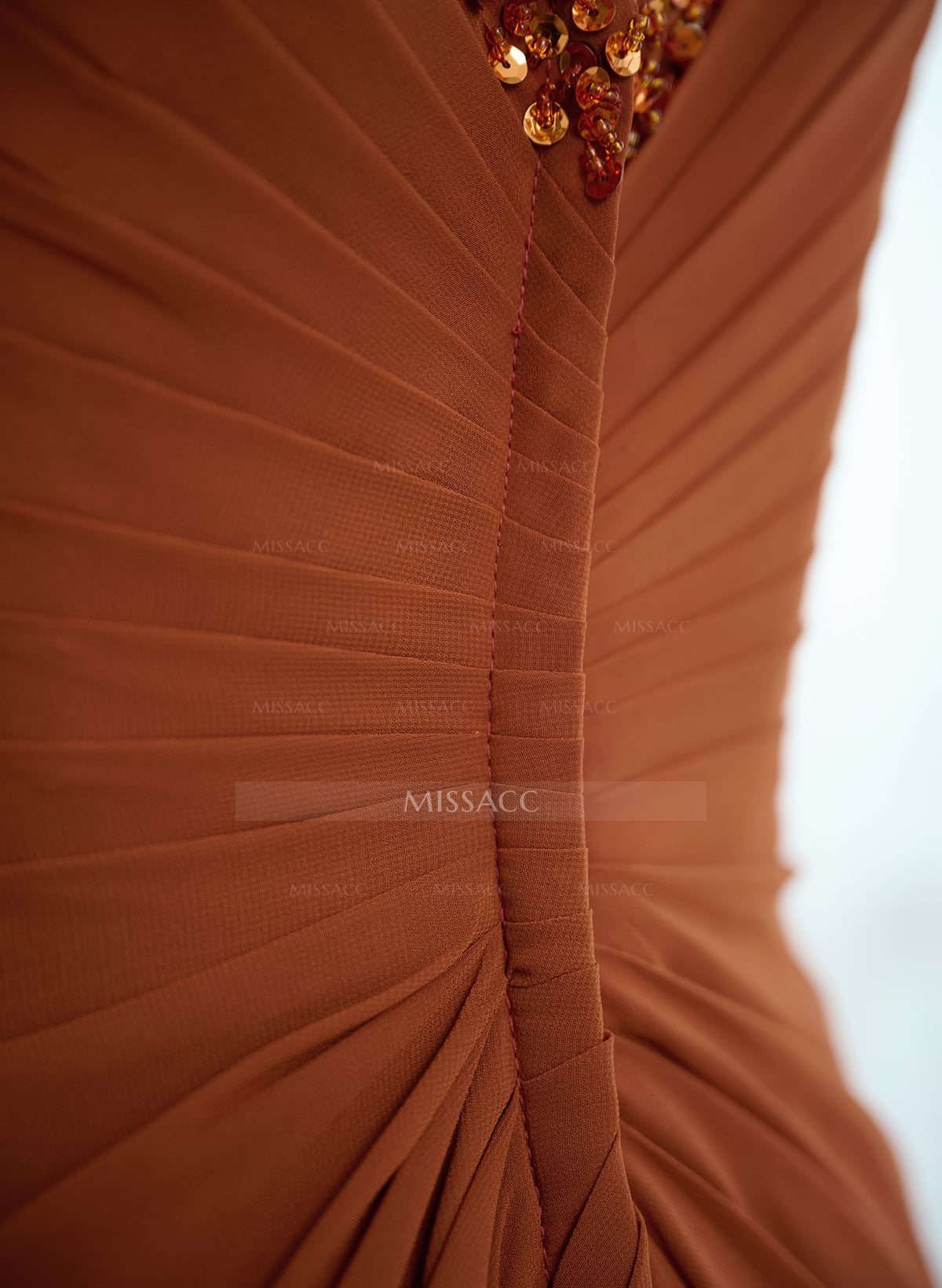 Sheath/Column V-Neck Floor-Length Chiffon Mother Of The Bride Dress With Appliques Lace