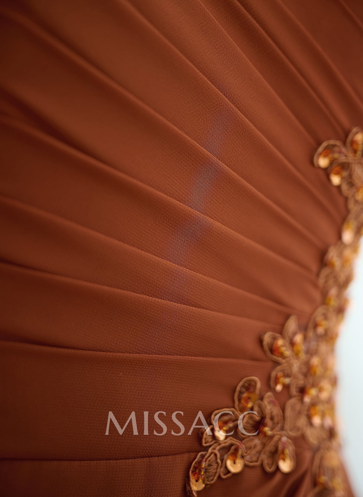 Sheath/Column V-Neck Floor-Length Chiffon Mother Of The Bride Dress With Appliques Lace