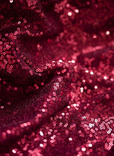 Trumpet/Mermaid V-Neck Long Sleeves Sequined Sweep Train Prom Dress With Sequins Back Hole