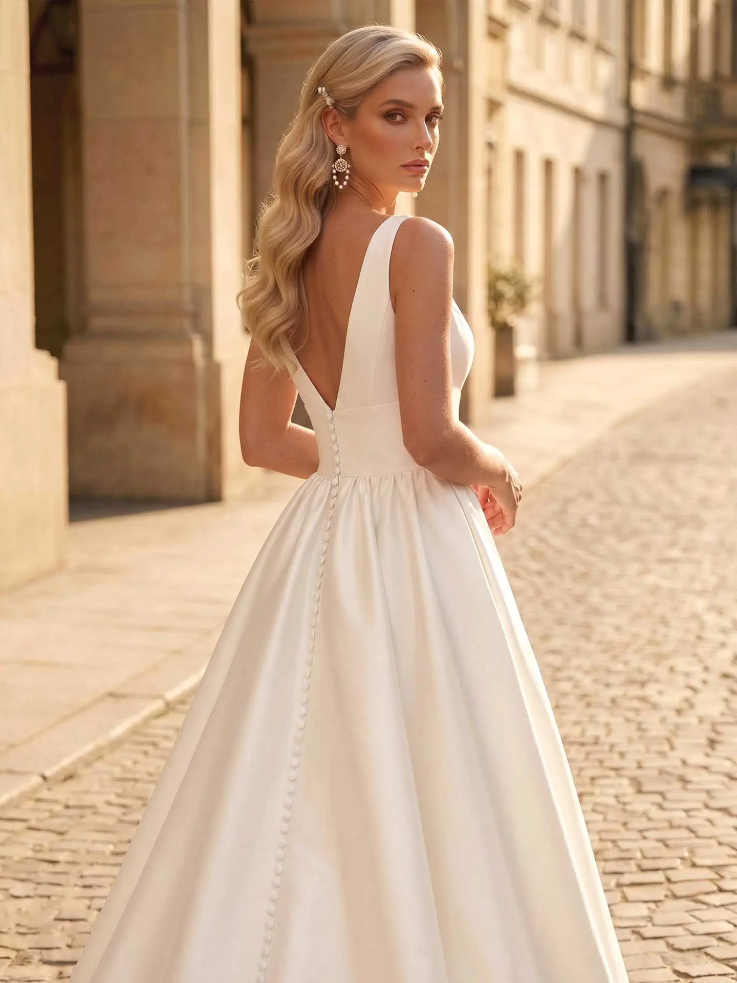 a line dress flowy Zeagoo Midi Short Sleeve Casual T Sweetheart Neck 5 Macys7 DaVinci Bridal Dress Collection Color:Nude/Ivory/Silver