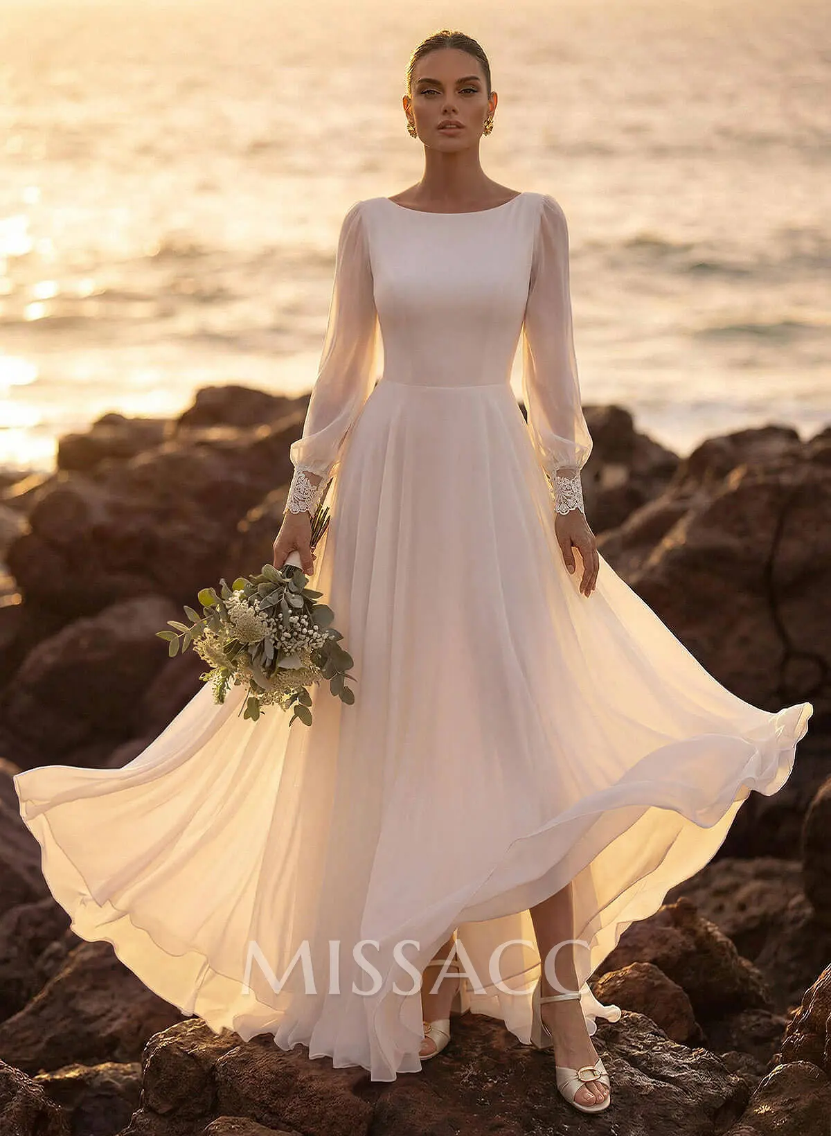 a line court train wedding dress Wedding Dress 2026 Square Sleeveless Long Ivory A-line