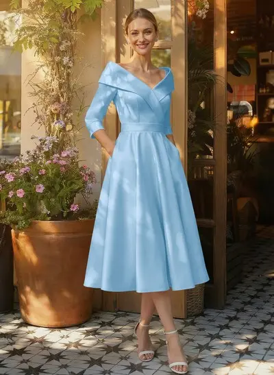 cocktail dress with sleeves Long Sleeve Cocktail Dress main image 1