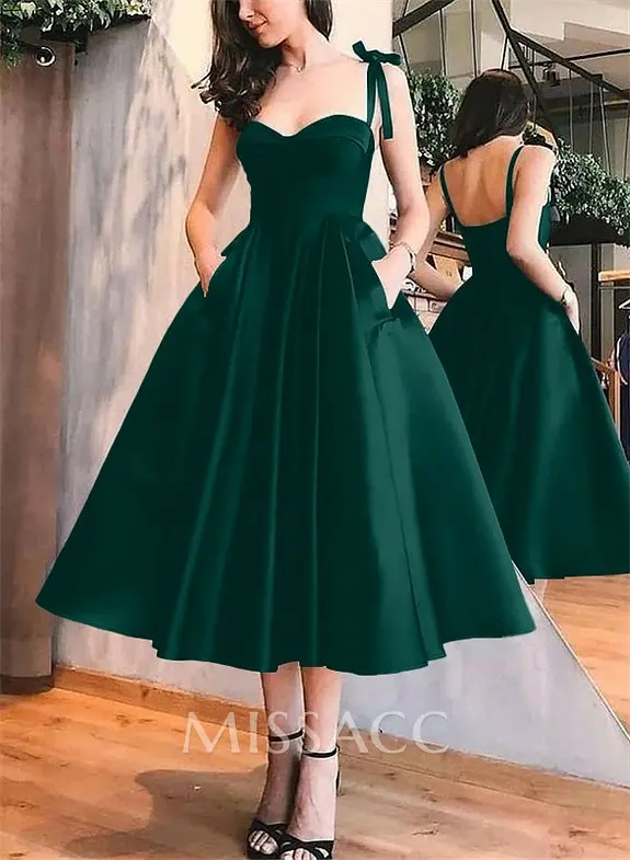 sweetheart neck cocktail dress Rihoas Minimalist Sweetheart Dress