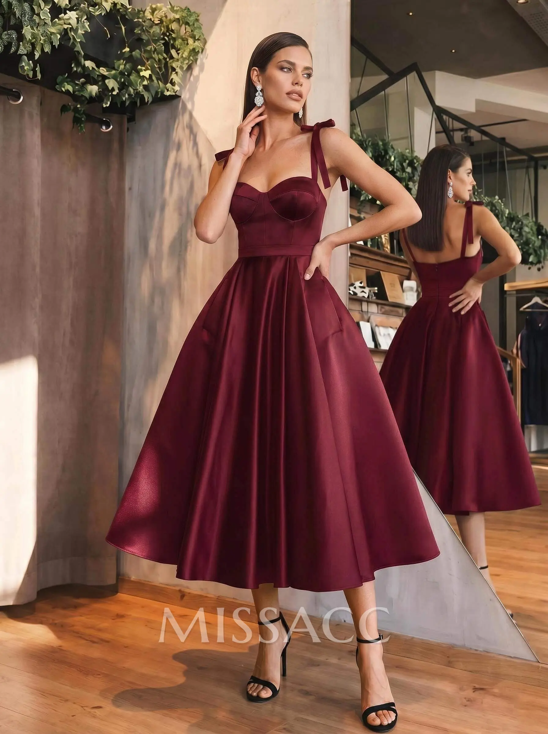 one shoulder fitted dress Andrea & Leo Couture One-Shoulder Gown A1502 8 / Black FT-LADIES-SUITING Chocolate Brown Paisley V Color:Caribbean Sweep train Sizes