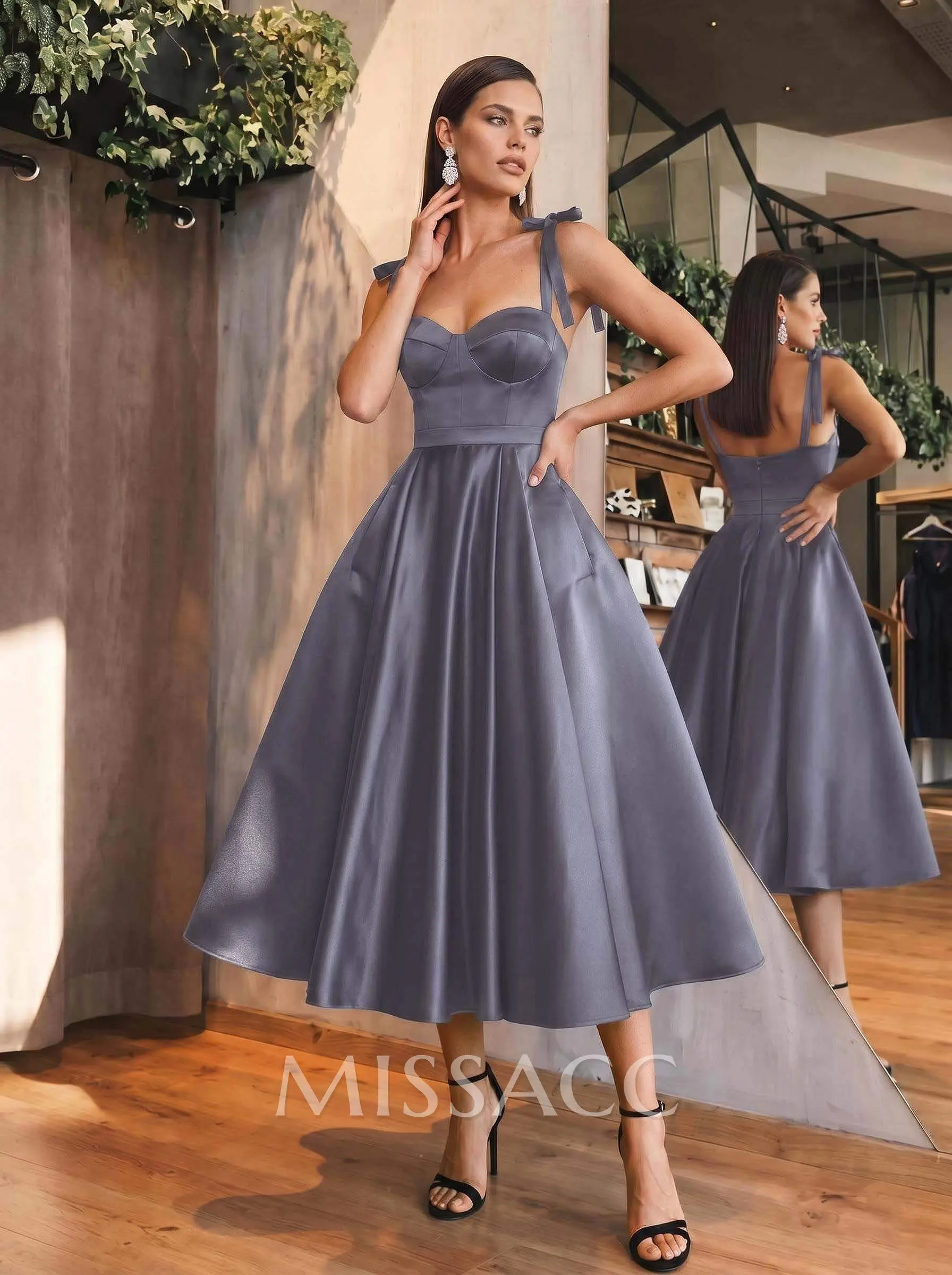 black halter top prom dress Open-Back Long with Sash Satin 3 Primrose Blossom Birthday Dress january_2026_mailer Color:Emerald (green)