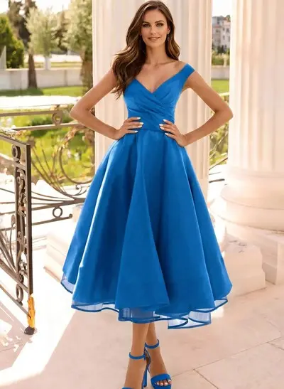 cocktail dress floor length Sequin Strapless Gown with Side Slit 43338