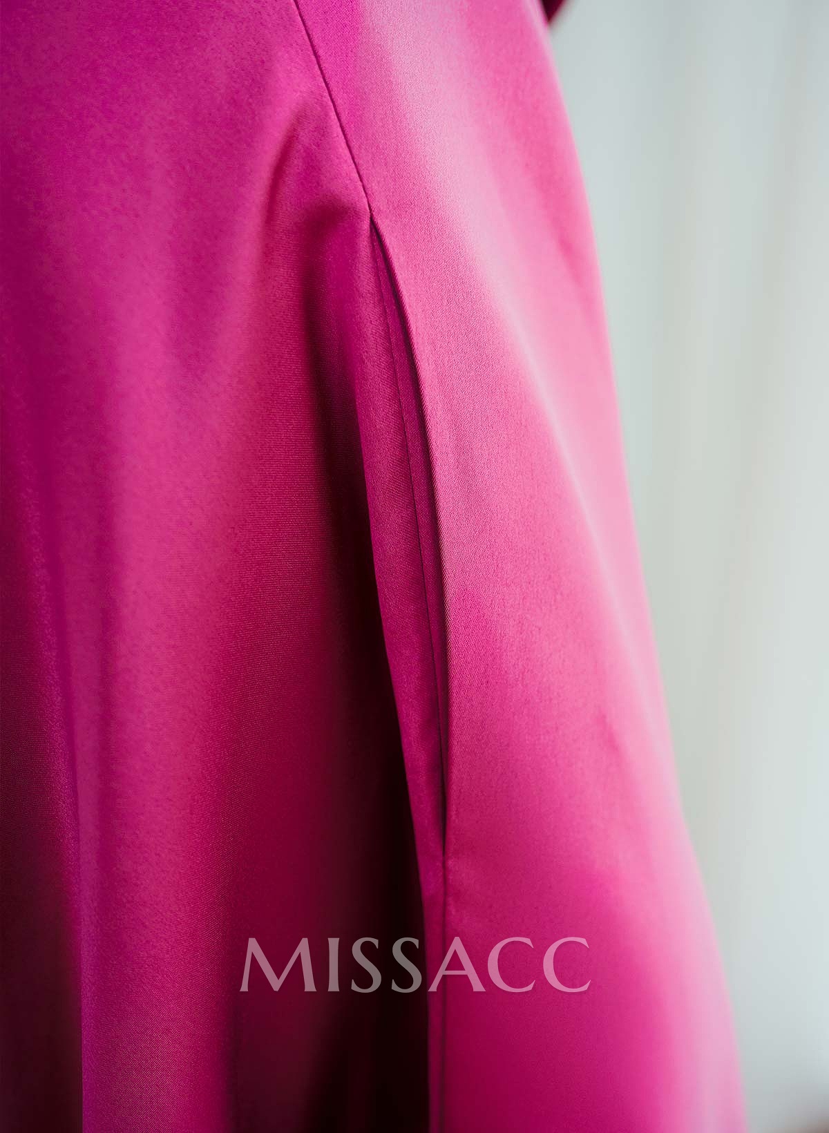 A-Line V-Neck Sleeveless Ankle-Length Satin Cocktail Dresses With Bow(s)/Pockets A-Line V-Neck Sleeveless Ankle-Length Satin Cocktail Dresses With Bow(s)/Pockets