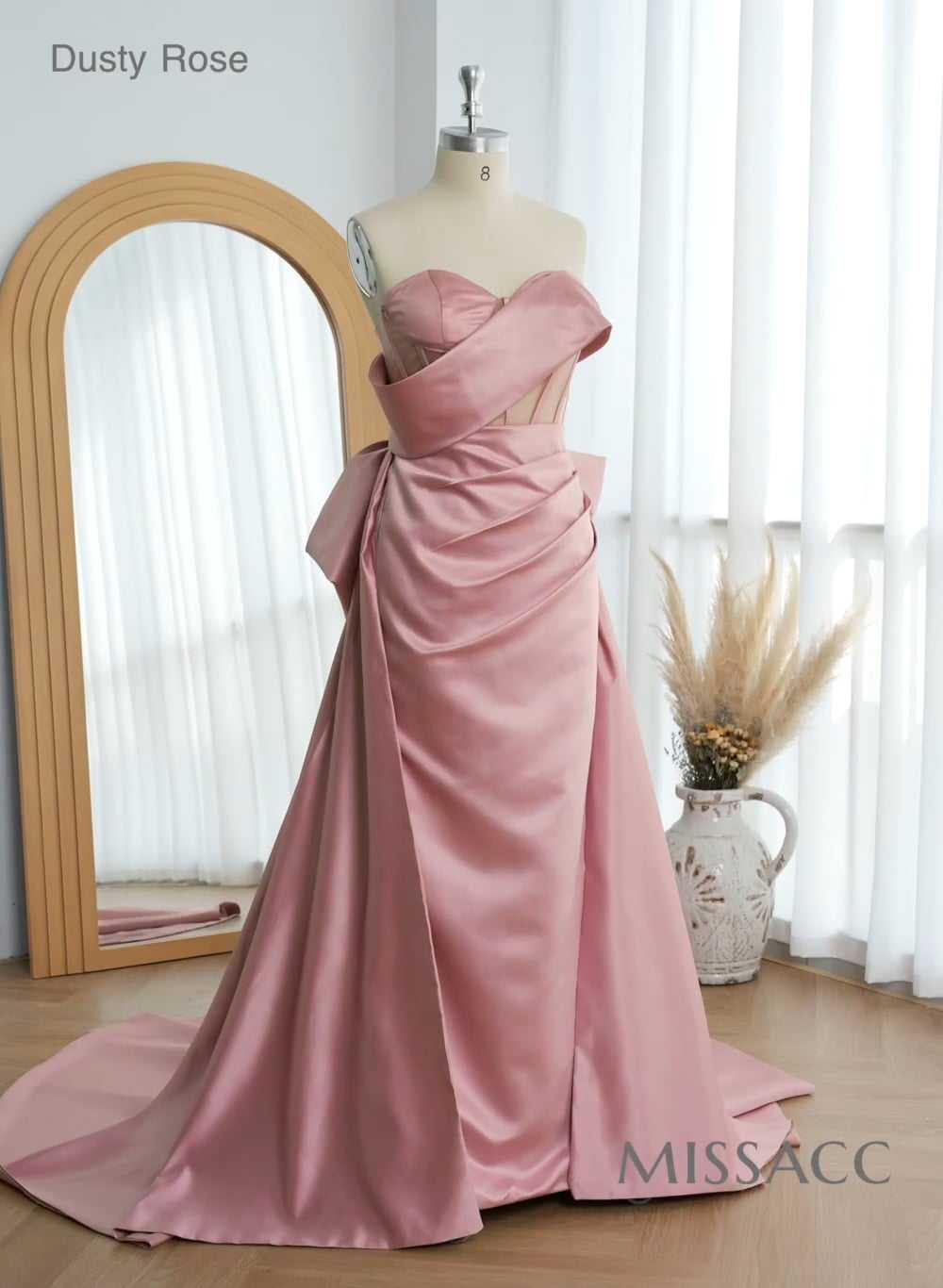 Sparkly Beading Sheath/Column Slit Prom Dresses
