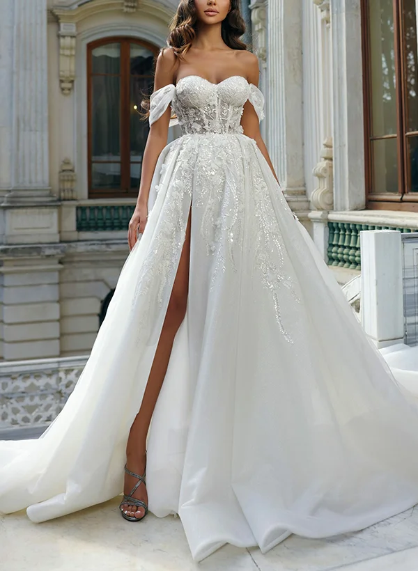 half sleeve a line wedding dress A-line Lace Half Sleeves Backless Vintage Wedding Dresses, Bridal Gown,  MW776