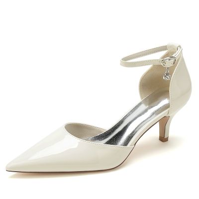 Point Toe Patent Leather Kitten Heel Wedding Shoes/Party Shoes