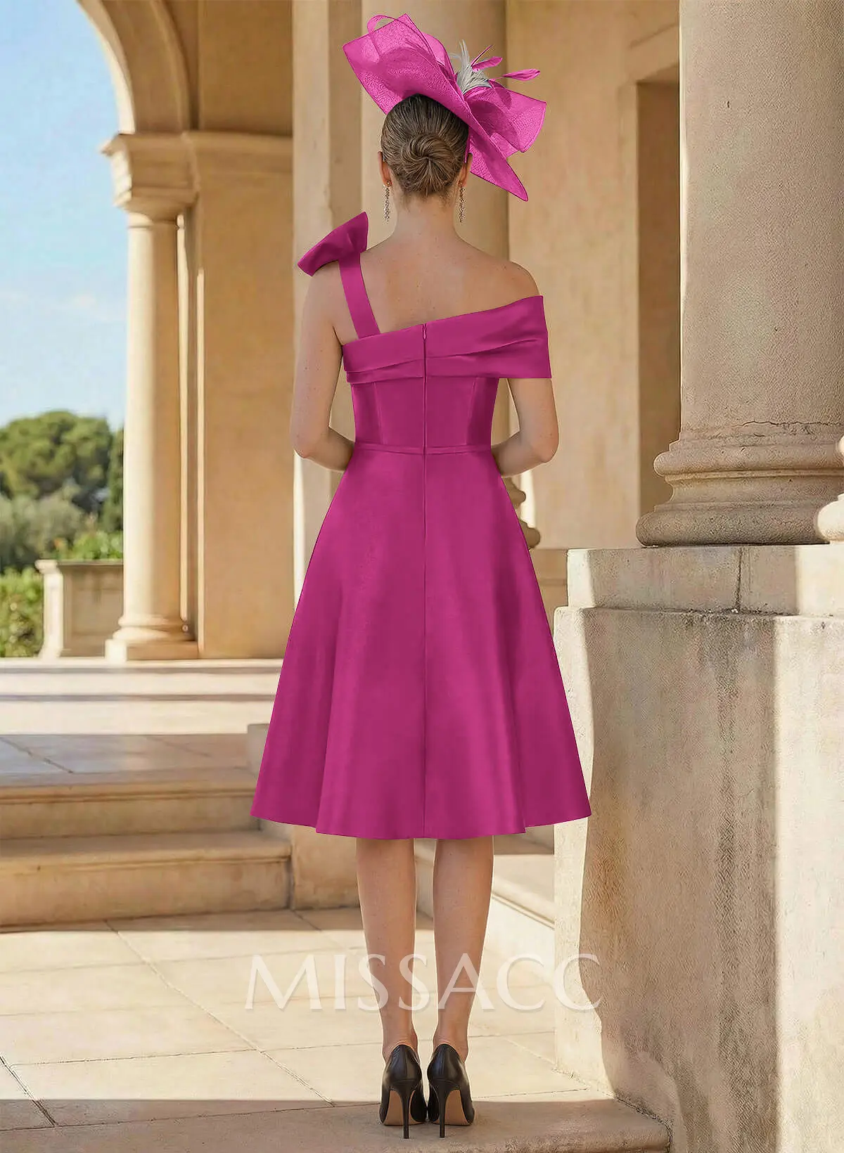 16w cocktail dresses Alex Evenings 8439054 Tea Length Plus Size Short Cocktail Ruffle A Line Dress