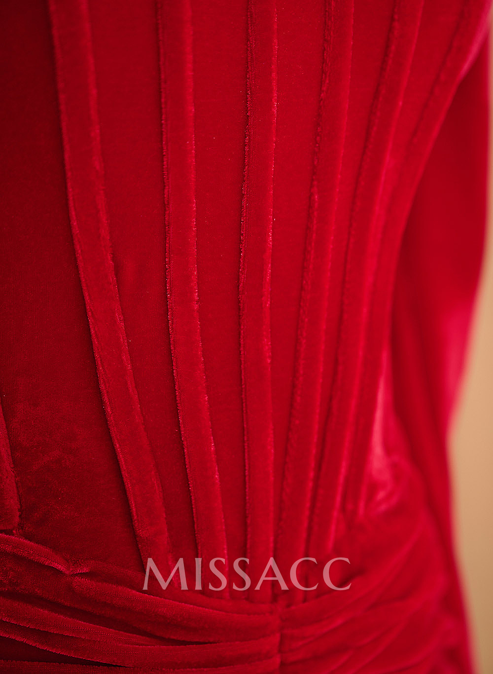 Velvet Off-The-Shoulder Long Sleeves Trumpet/Mermaid Evening Dresses Velvet Off-The-Shoulder Long Sleeves Trumpet/Mermaid Evening Dresses