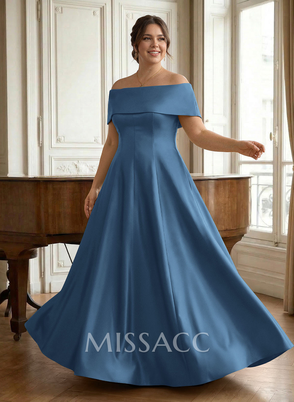A-Line Off-The-Shoulder Sleeveless Floor-Length Mother Of The Bride Dresses A-Line Off-The-Shoulder Sleeveless Floor-Length Mother Of The Bride Dresses