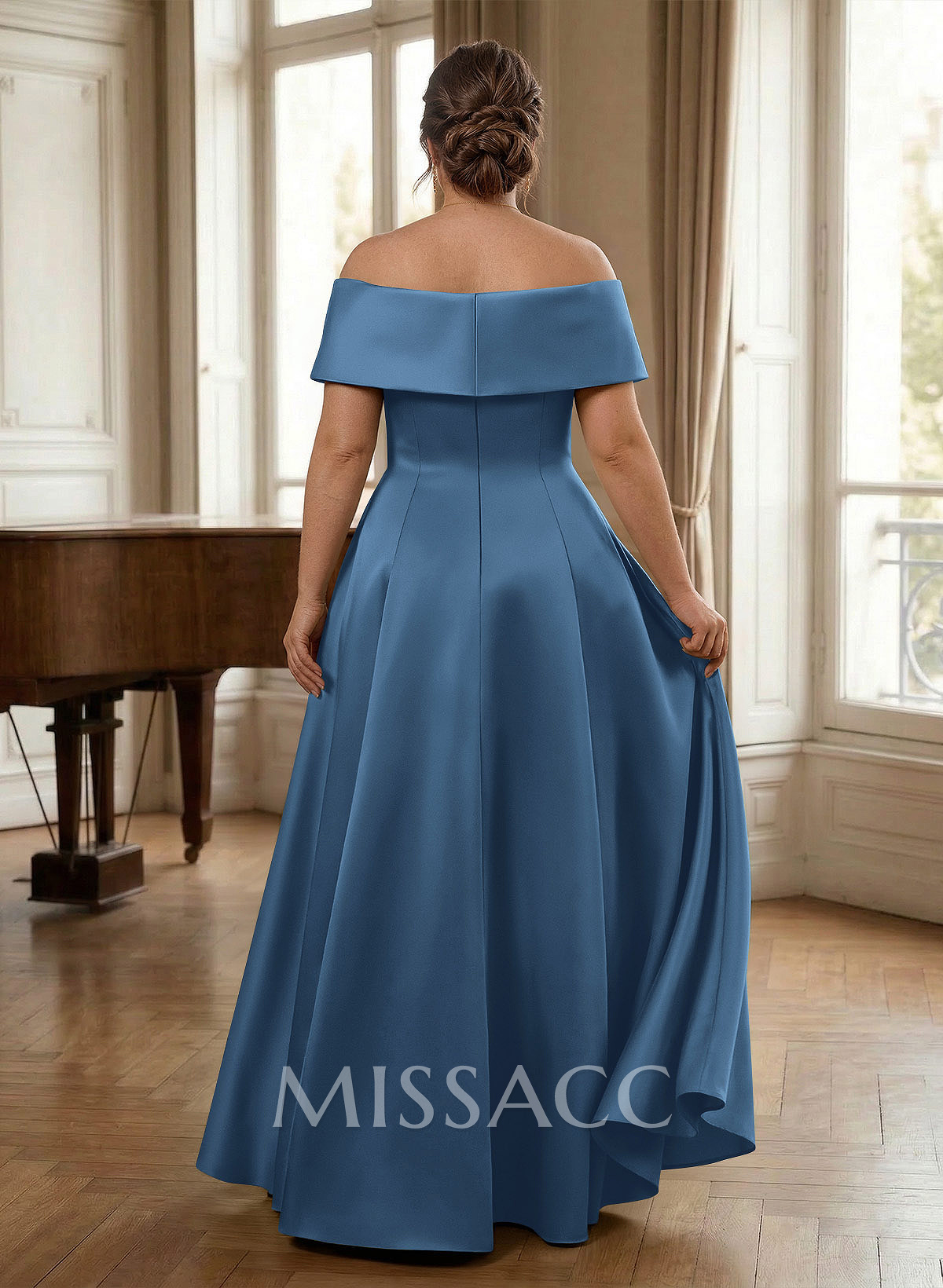 A-Line Off-The-Shoulder Sleeveless Floor-Length Mother Of The Bride Dresses A-Line Off-The-Shoulder Sleeveless Floor-Length Mother Of The Bride Dresses