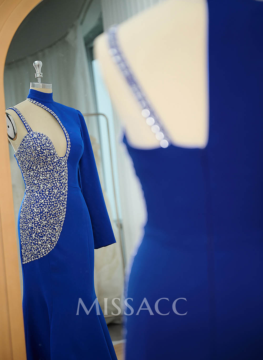 Sparkly Beading Sexy Trumpet/Mermaid Prom Dresses