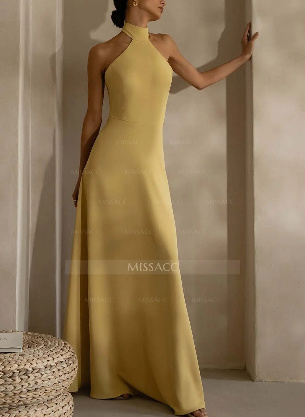 christina wu bridesmaid dress Dusty Blue Holiday Dress, Open Back Bridesmaid Dress main image 0
