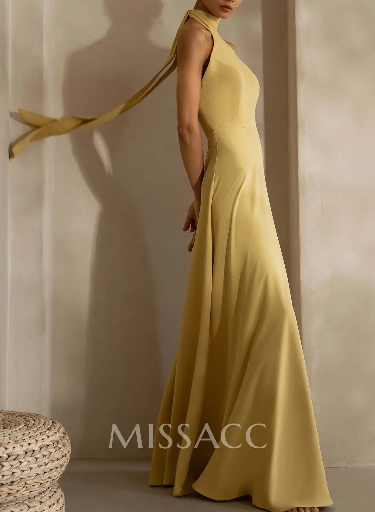 gold backless bridesmaid dresses Simple Gold Sequins Mermaid Long Backless Custom Bridesmaid Dresses , BN1256