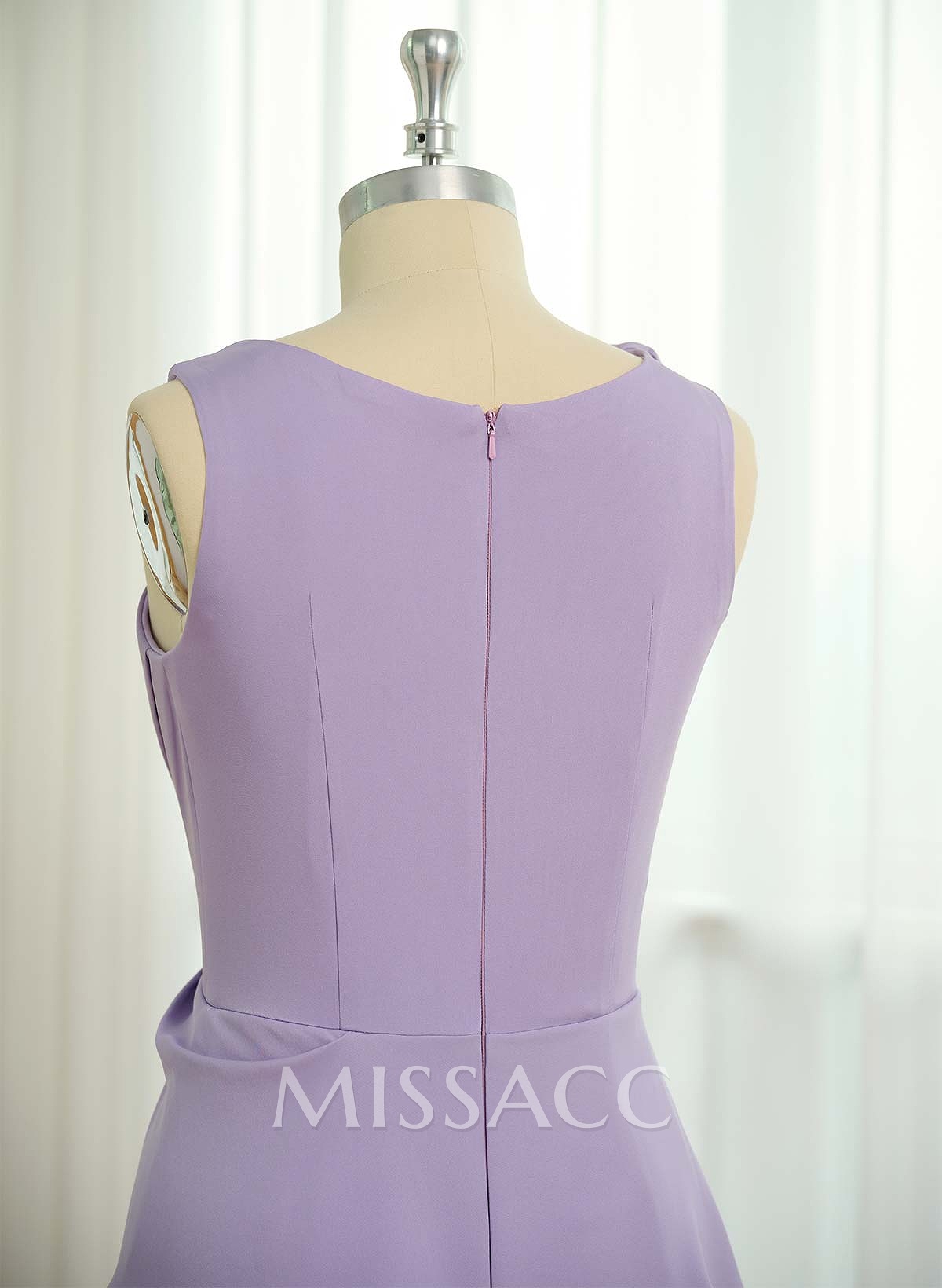 Elegant Flower Simple Elastic Satin Evening Dresses