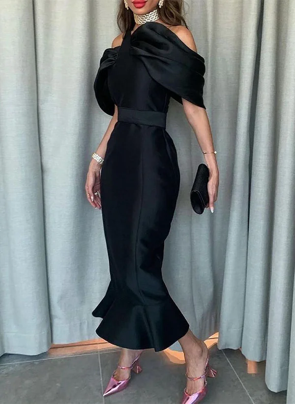 floor length black dress for wedding LACIE Glittered Layered Tulle cowboy_birthday Slip Dress Cowl Back Slip Dress Size:5XL