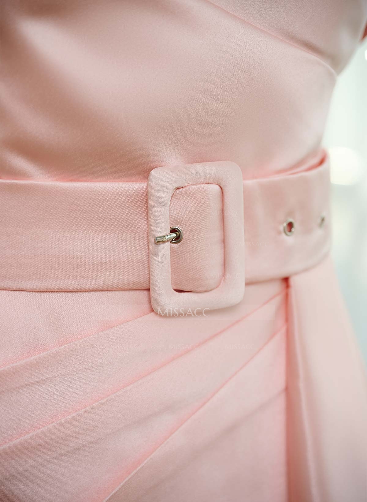 A-Line Off-The-Shoulder Satin Mother Of The Bride Dresses With Cascading Ruffles