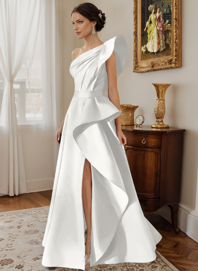 Simple One-Shoulder A-Line Mother Of The Bride Dresses