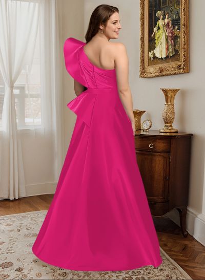 Simple One-Shoulder A-Line Mother Of The Bride Dresses