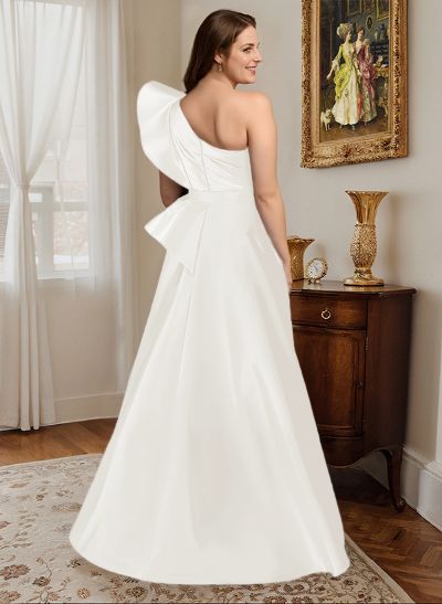 Simple One-Shoulder A-Line Mother Of The Bride Dresses