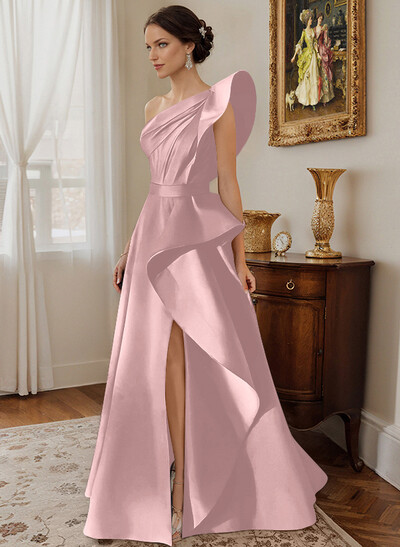 Simple One-Shoulder A-Line Mother Of The Bride Dresses