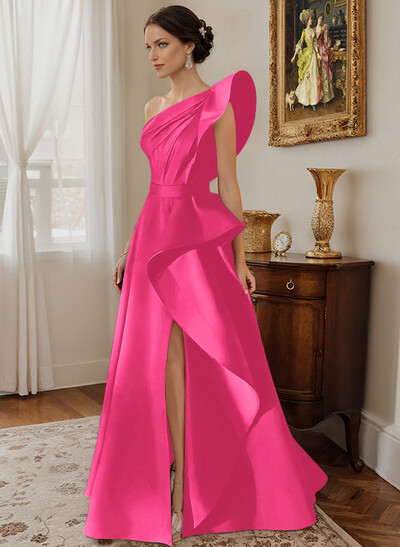 Simple One-Shoulder A-Line Mother Of The Bride Dresses