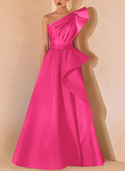 Simple One-Shoulder A-Line Mother Of The Bride Dresses