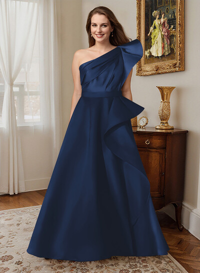 Simple One-Shoulder A-Line Mother Of The Bride Dresses
