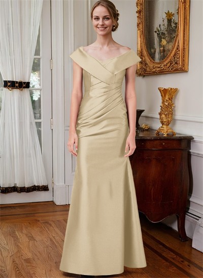 Simple Cap Shoulder Sheath/Column Mother Of The Bride Dresses