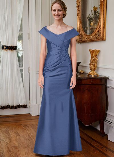 Simple Cap Shoulder Sheath/Column Mother Of The Bride Dresses