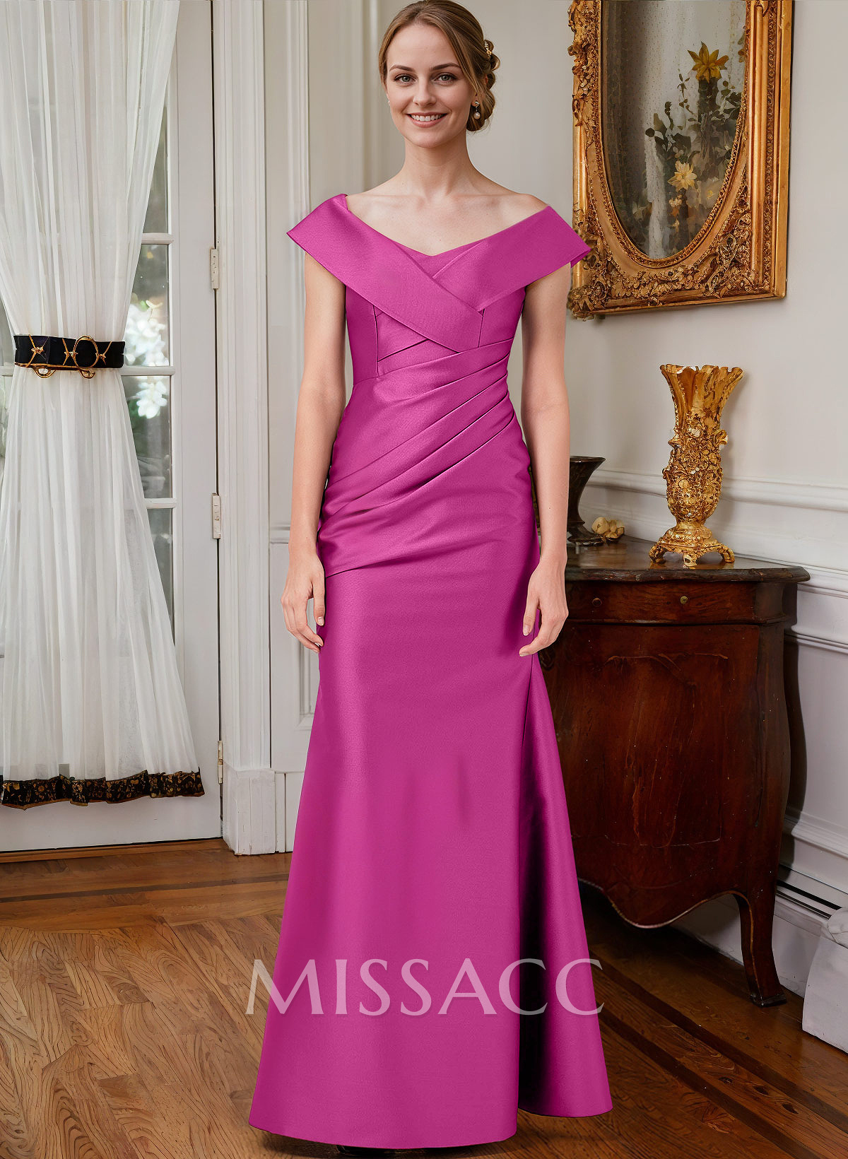 Simple Cap Shoulder Sheath/Column Mother Of The Bride Dresses Simple Cap Shoulder Sheath/Column Mother Of The Bride Dresses
