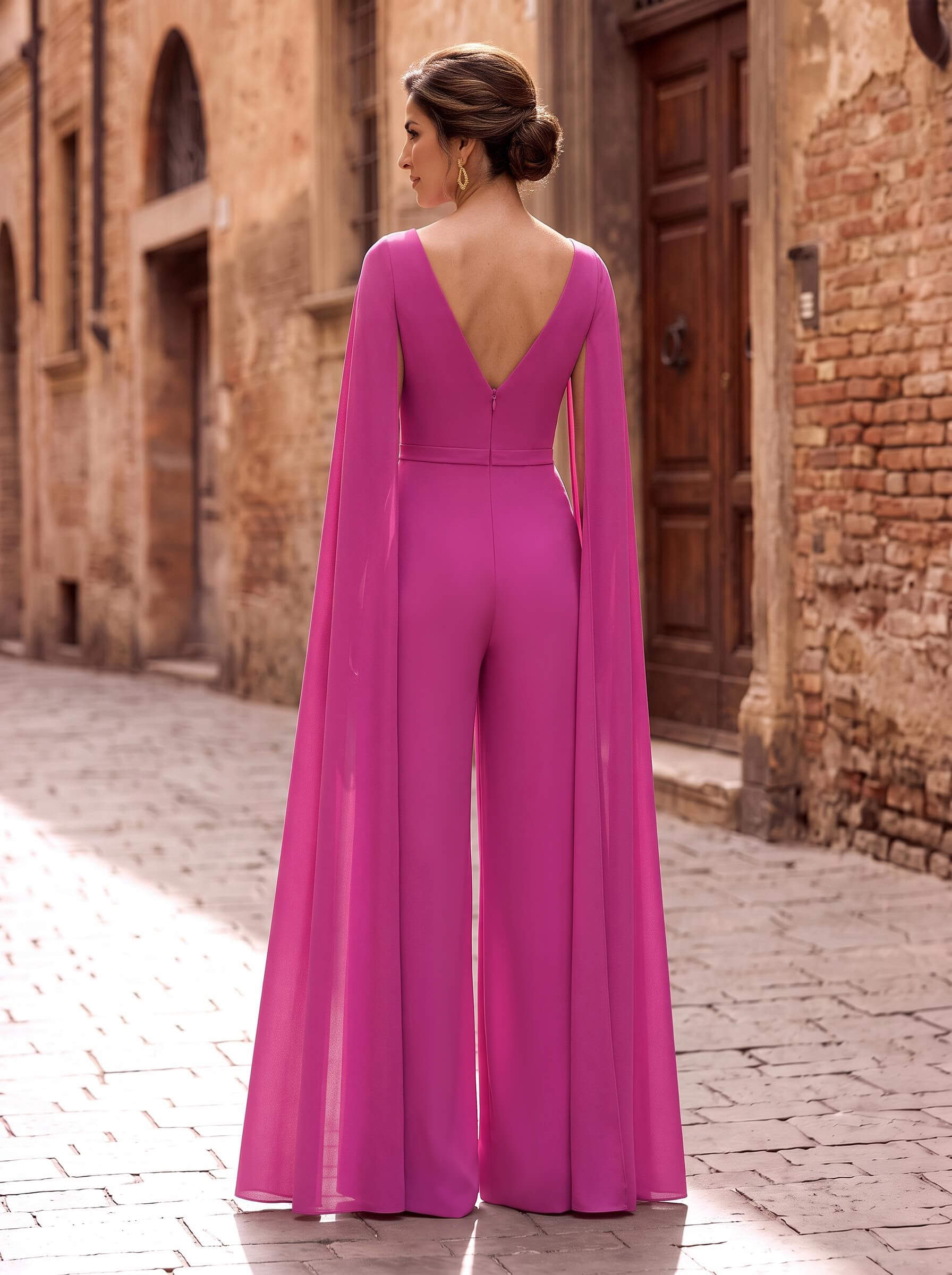 Jumpsuit/Pantsuit Scoop Neck Sleeveless Chiffon Mother Of The Bride Dresses Jumpsuit/Pantsuit Scoop Neck Sleeveless Chiffon Mother Of The Bride Dresses
