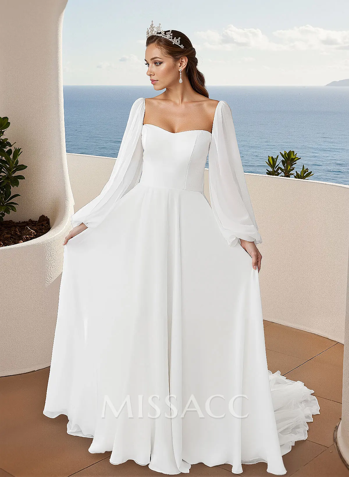 tassel dress long Strappy Ottoman Fringe Gown main image 0