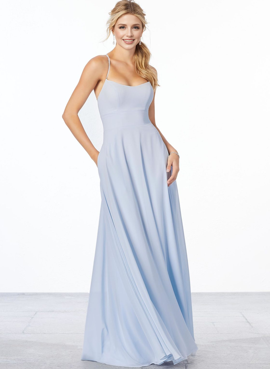 Modern Simple A-Line Bridesmaid Dresses With Pockets