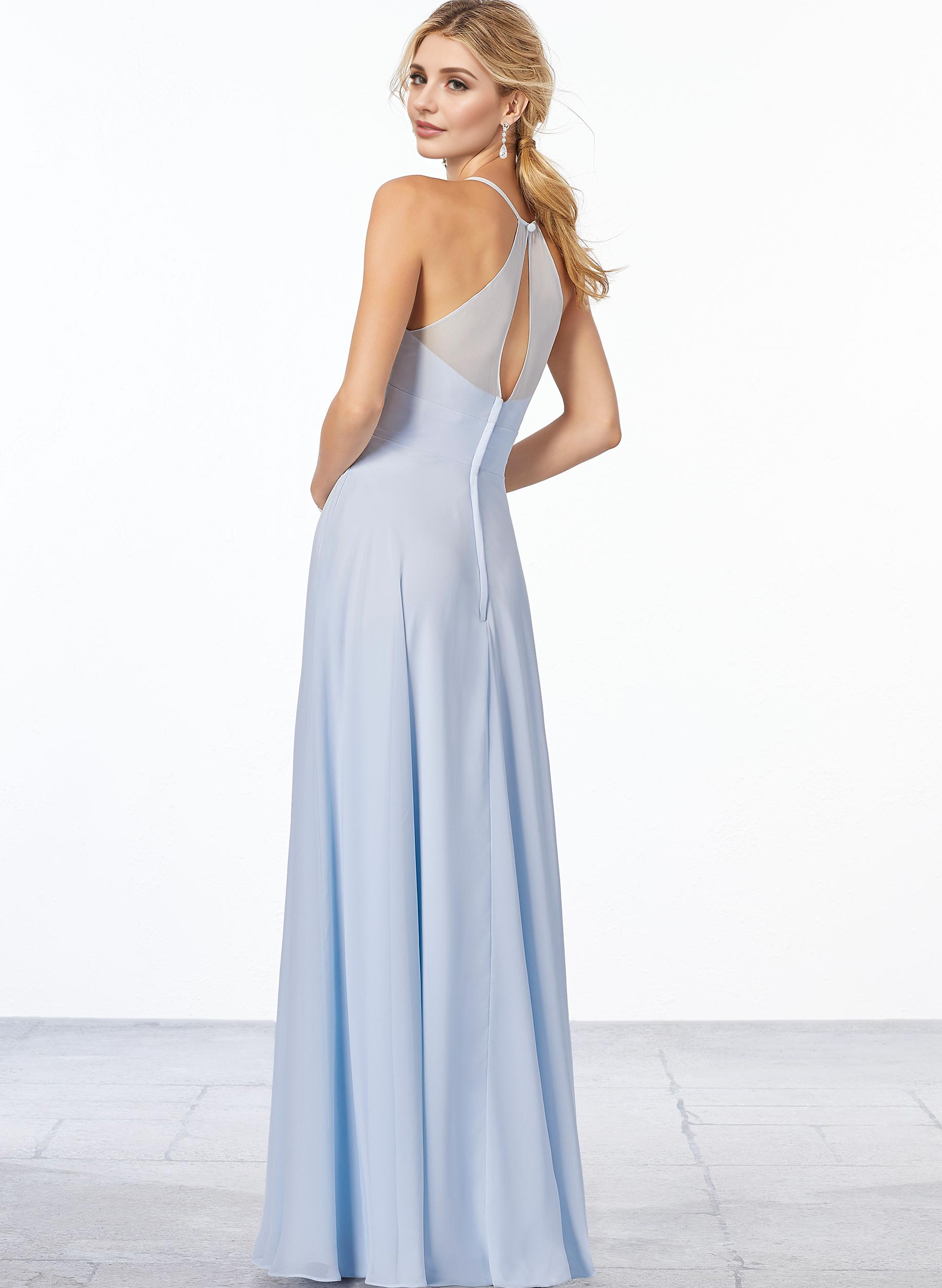 Modern Simple A-Line Bridesmaid Dresses With Pockets
