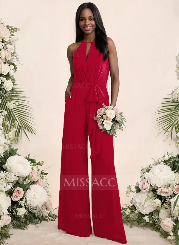 green emerald velvet dress 2026 Mother of The Jumpsuit Elegant Women's Ruched Chiffon V-Neck 3/4 Sleeves Formal Guest Evening Gowns Dusty Rose, Dusty Rose