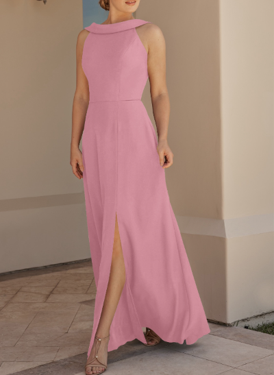 Cowl Back A-Line Elegant Bridesmaid Dresses