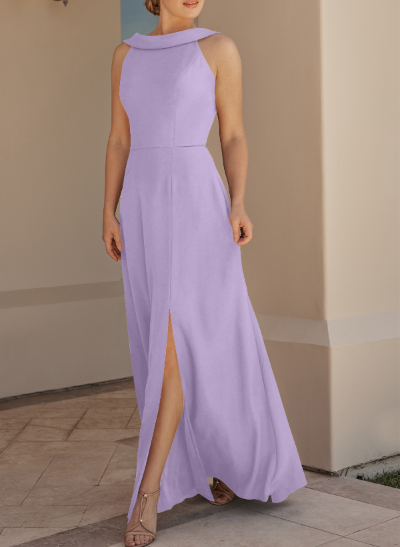 Cowl Back A-Line Elegant Bridesmaid Dresses