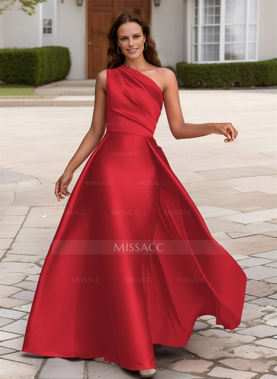 Vestido Elegante Vestidos De Dama De Honor Rojo Vestidos Elegantes