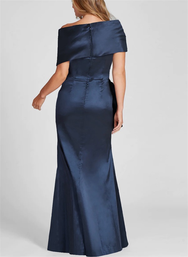 Elegant Wrap Sheath/Column Evening Dresses