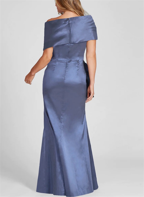 Elegant Wrap Sheath/Column Evening Dresses