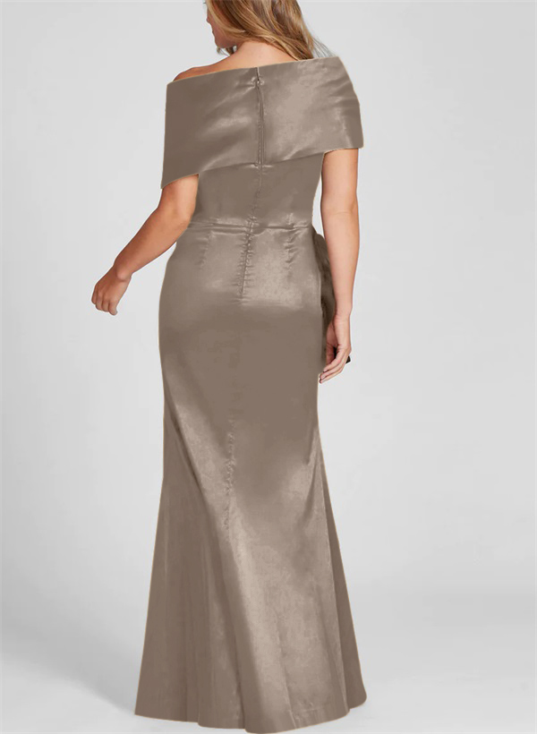 Elegant Wrap Sheath/Column Evening Dresses