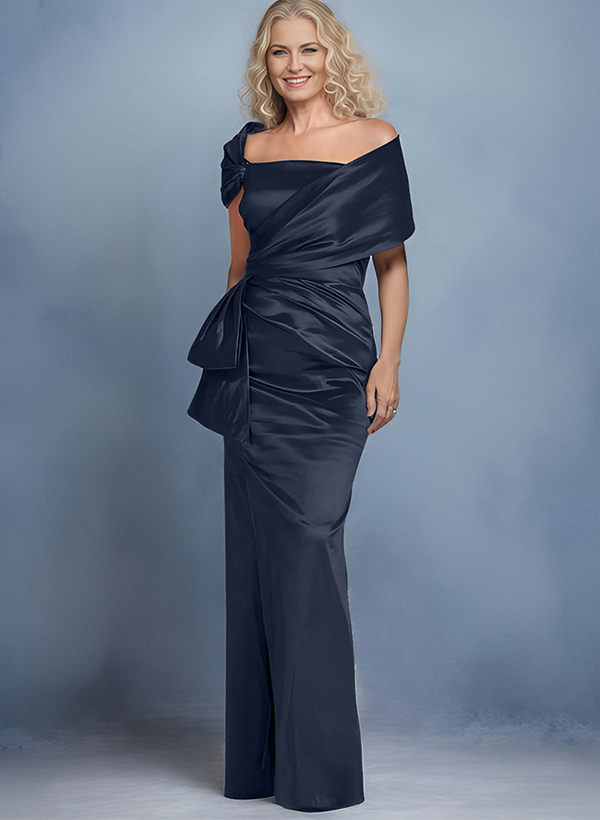 Elegant Wrap Sheath/Column Evening Dresses