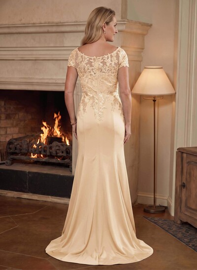 Elegant Lace Sheath/Column Mother Of The Bride Dresses