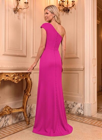One-Shoulder Mermaid Elegant Mother Of The Bride Dresses